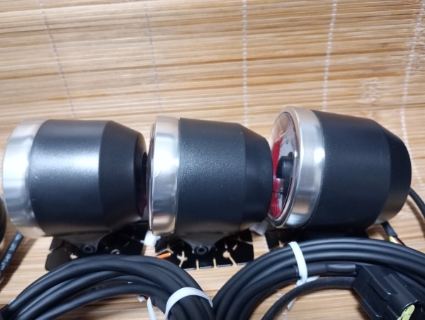 MUGEN Honda Gauges Triple Meter Water and Oiltemp + Oil Pressure Civic S2000 NSX Integra Set 1