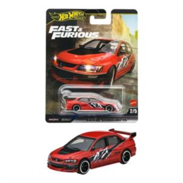 1/64 F&F Mitsubishi Lancer IX - Hot Wheels