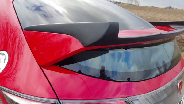 Honda Civic 06-11 FK/FN/FN2 HB Seeker Style Rear Spoiler