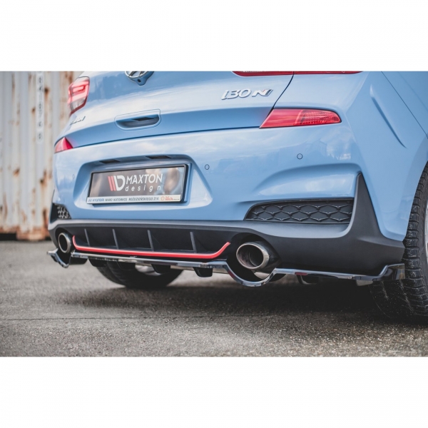 Maxton Hyundai I30 N Mk3 Hatchback Cup Diffuser Middle Add On