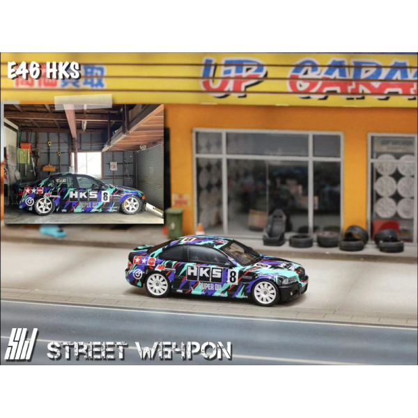 1/64 BMW E46 HKS Design Livery - Street Weapon