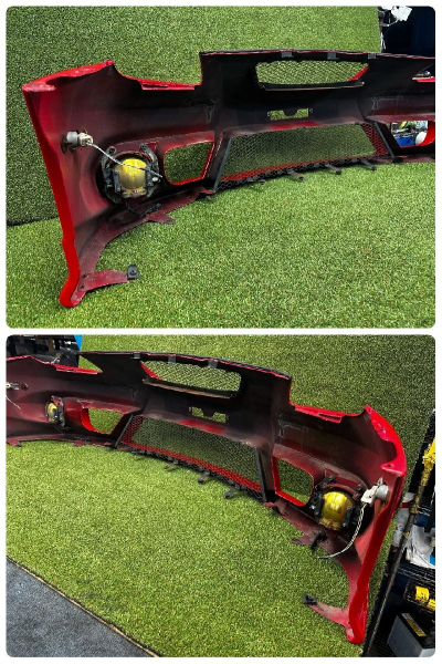 Toyota Celica T23 TRD OP Front Stoßstange ZZT230/1 Rot