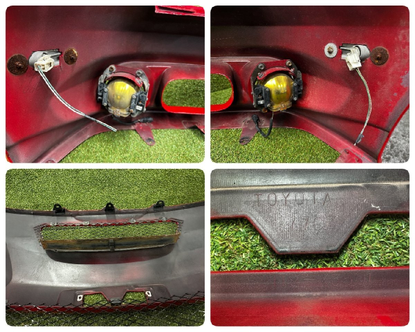 Toyota Celica T23 TRD OP Front Stoßstange ZZT230/1 Rot