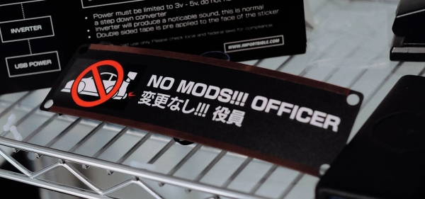 Import Bible No Mods Sticker Panel