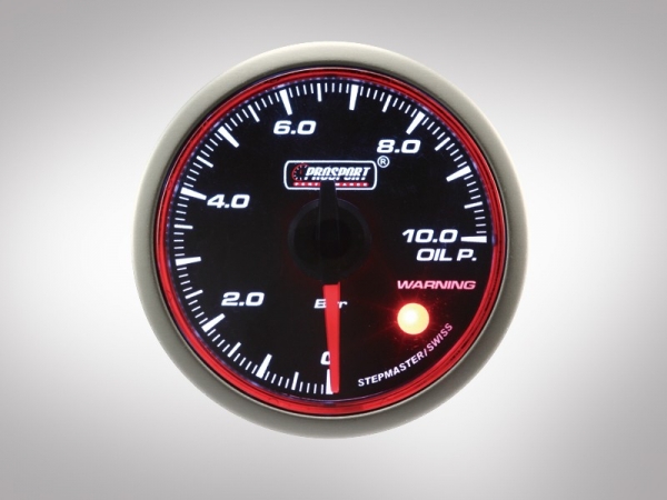 Oil Pressure Gauge 52mm HALO Serie