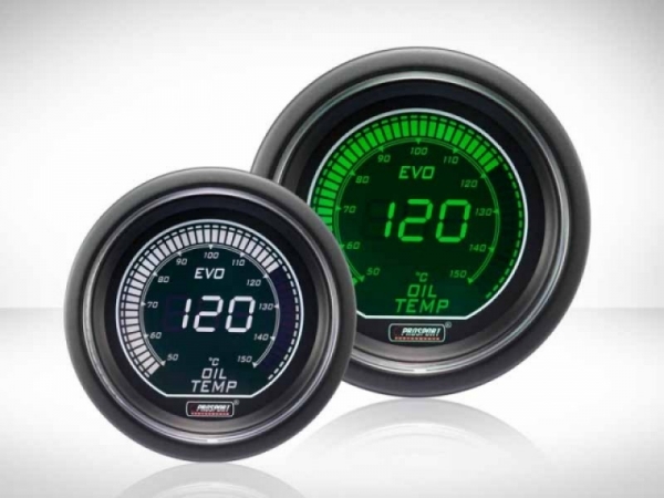 EVO Serie Oil Temperature Gauge 52mm