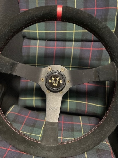 Horn Button Oni Style Gold