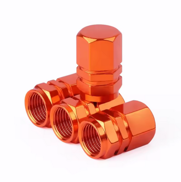 Anodized Short Universal Valve Caps