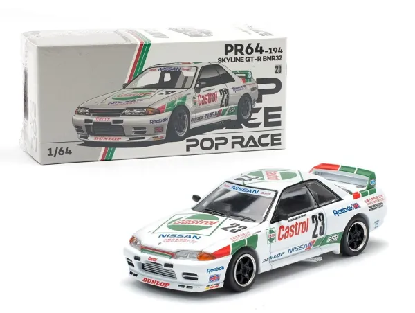 1/64 Nissan Skyline R32 GT-R Macau Guia Race 1990 Winner - Pop Race