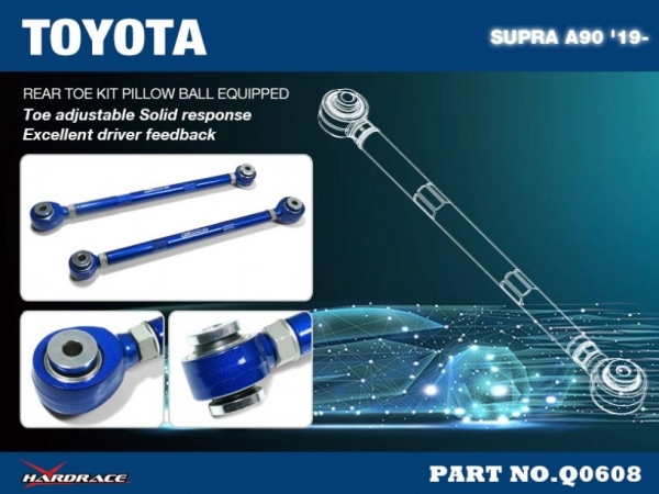 Hardrace Toyota Supra MK5 J29/A90 Rear Toe Kit