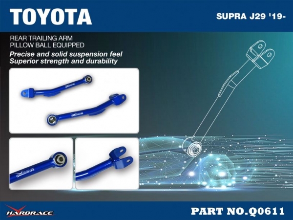 Hardrace Toyota Supra MK5 J29/A90 Rear Trailing Arm