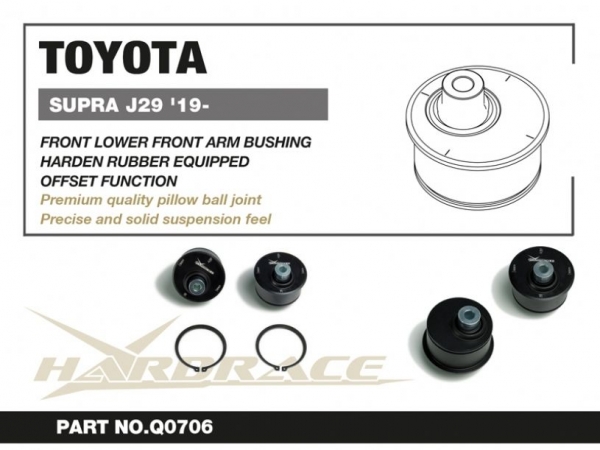 Hardrace Toyota Supra MK5 J29/A90 Front Lower-front Arm Bushing