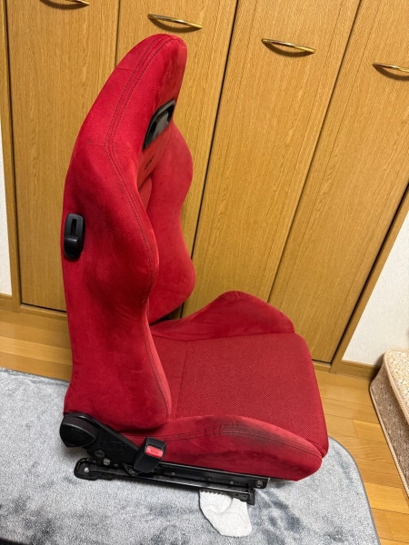 *SOLD* RECARO SR-3 Honda EK9 TypeR Sitz Rot Einzeln - LH Links