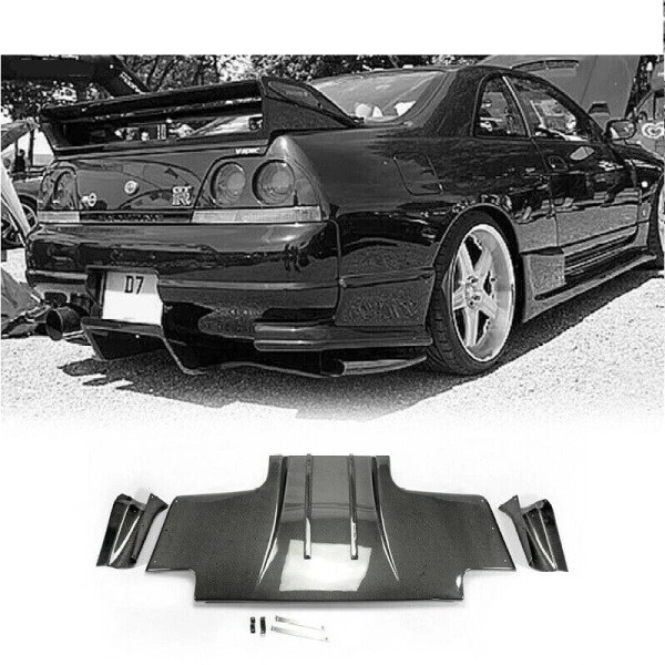 Nissan R33 Skyline TopSecret Type 2 Carbon Fiber Style Diffusor or Universal