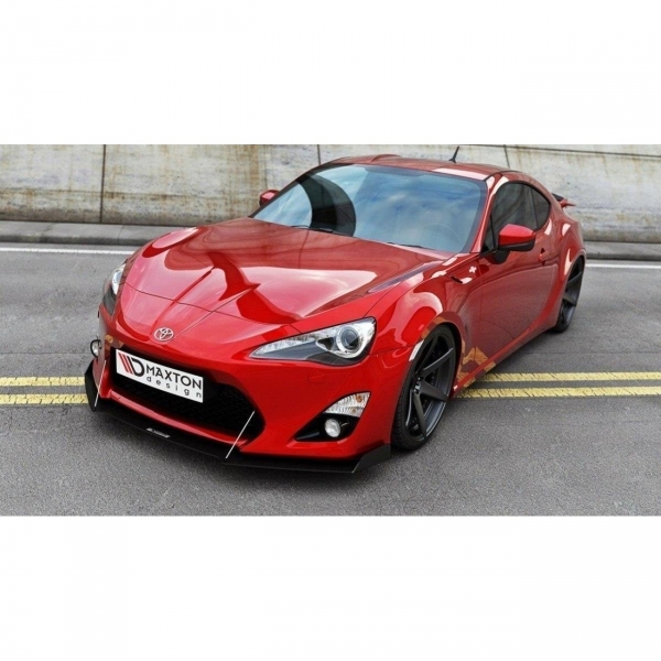 Maxton Toyota GT86 / Subaru BRZ Front Lip with Wings