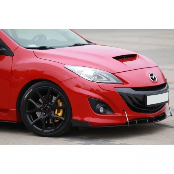 Maxton Mazda 3 MK2 BL MPS Racing Front Splitter Lip