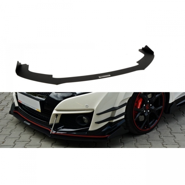 Maxton Honda Civic FK2 Type R Cup Spoiler Lip Splitter V2