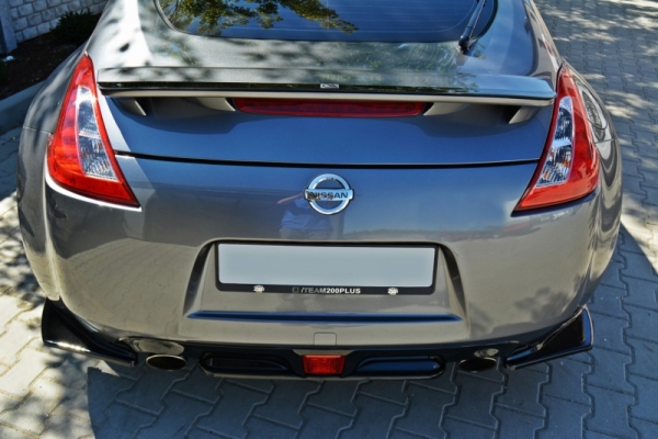 Maxton Nissan 370z Hintere Stoßstangen Ansätze Splitter