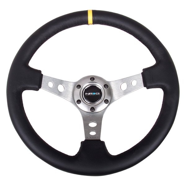 NRG Steering Wheel 350mm 76mm Leather