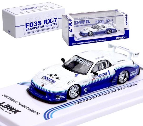1/64 RX-7 FD3s LBWK LB-Super Silhouette Mazda Hong Kong 2024 - INNO64