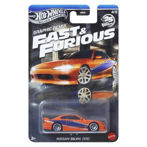 1/64 F&F Nissan Silvia S15 - Hot Wheels