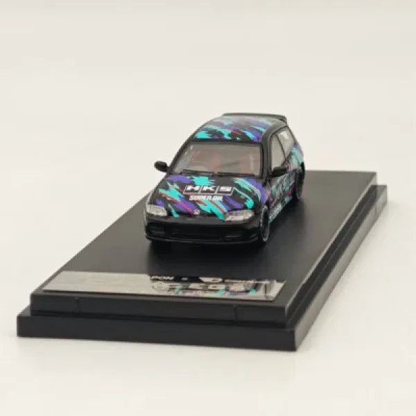 1/64 Honda CIvic EG6 HKS Livery - Street Weapon