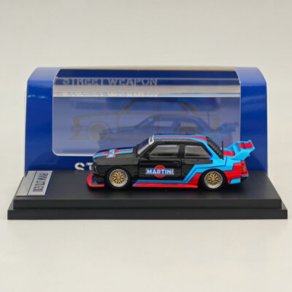 1/64 BMW E30 Martini Design Livery Design Livery - Street Weapon