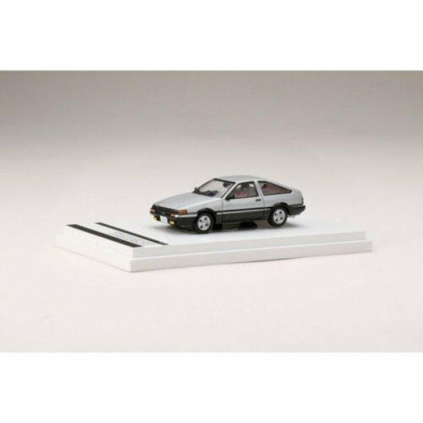 1/64 Hobby Japan Toyota Sprinter Trueno GT Apex AE86 Two Tone Silver Black