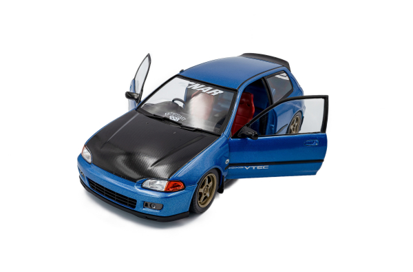 1/18 Honda Civic (EG6) Blue - Solido