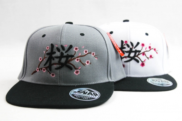 SAKURA 桜 Snapback Cap 3D