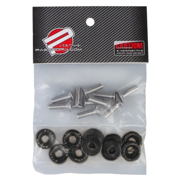 Jdm Fender Washer Motorraum Schrauben 10er Set