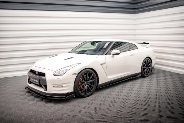 Maxton Nissan Skyline GTR R35 Facelift Side Skirts Cup Add On