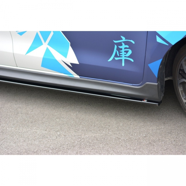Maxton Suzuki Swift 6 SportSide Skirt Cup Add On Matte Black