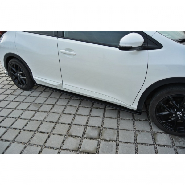 Maxton Honda Civic 14-17 Facelift Side Skirt Add On