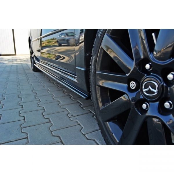 Maxton Mazda 3 MK1 BK MPS Side Skirt Addons