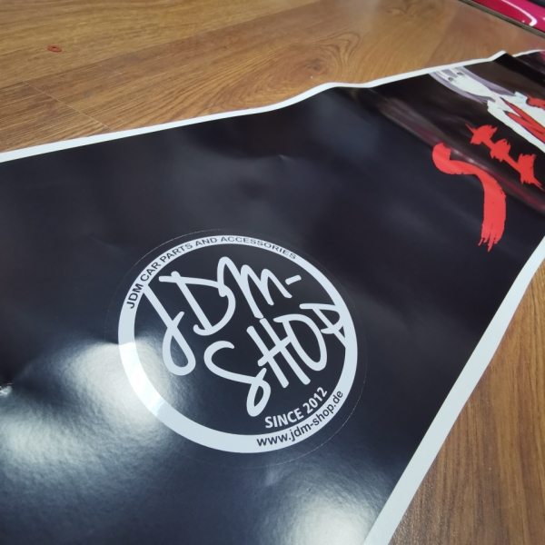 Windshield Banner Senpai 130cm x 20cm