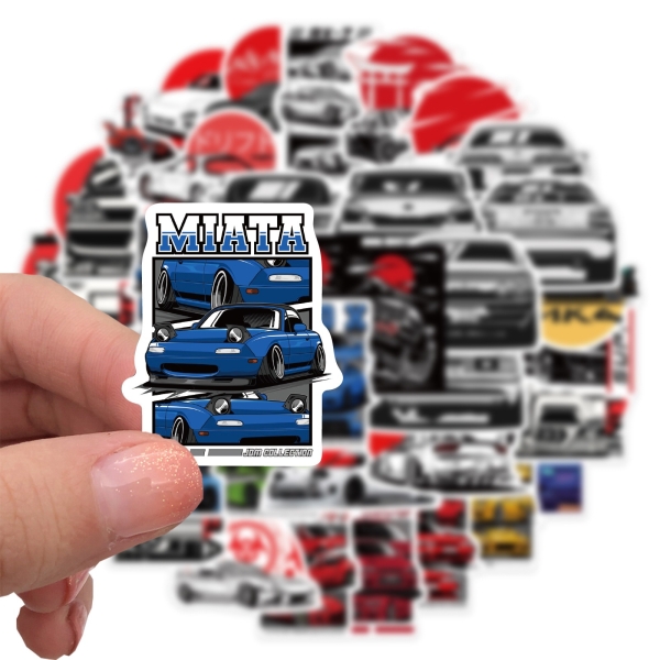 JDM Mini Tuner Sticker Pack 50stk