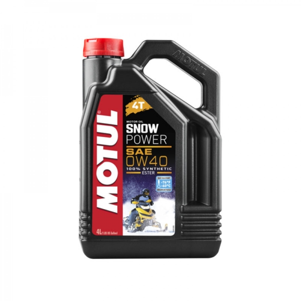 Motul Snowpower 4T 0W40 Motor Öl 4L (Snowmobile)