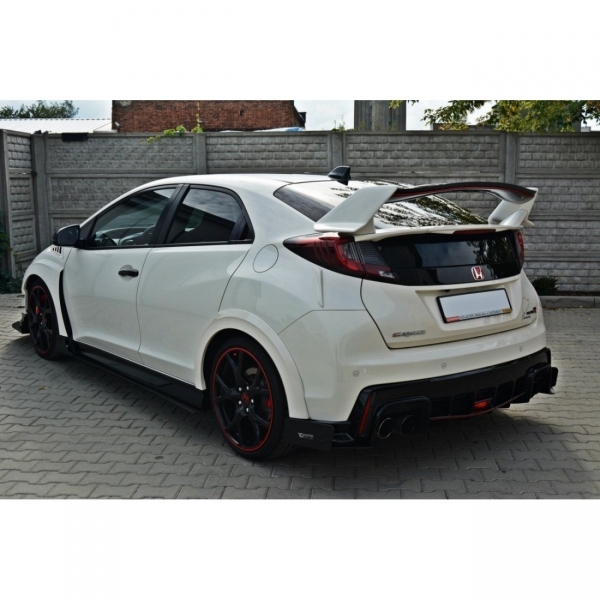 Sport Heck Ansatz Diffusor Side Flaps Honda Civic IX 9 Type-R 2015+