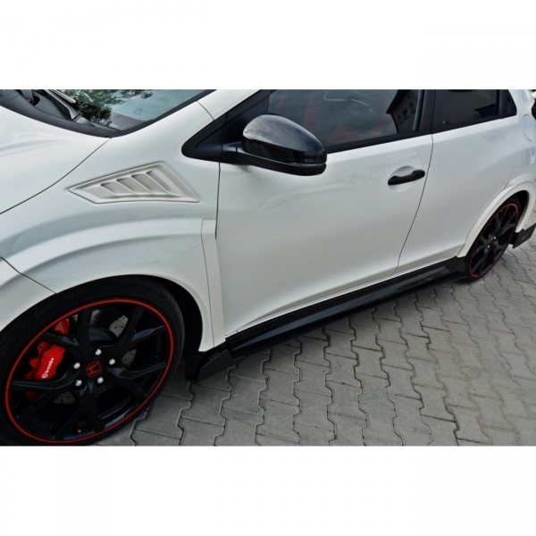 Sport Side Skirt Cup Addons Honda Civic IX 9 Type-R 2015+
