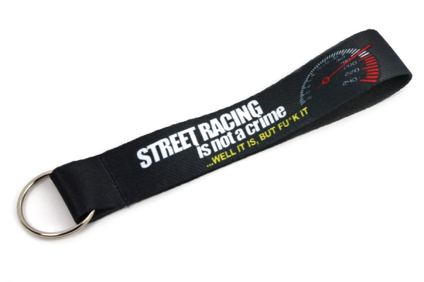 Strap Street Racing Keyring