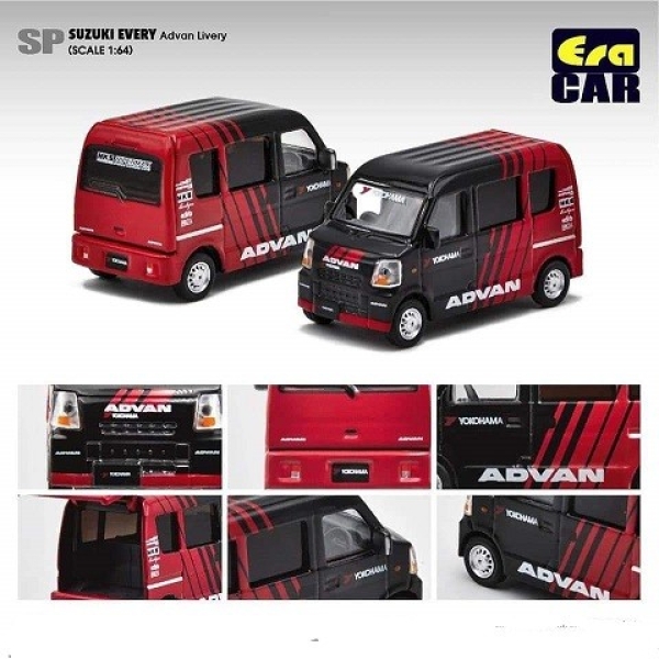 1/64 Era Car Suzuki Every Advan Livery