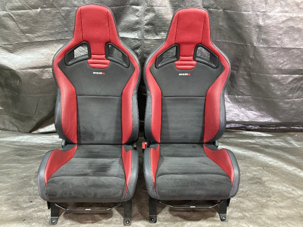 NISMO RECARO Note E12 Nissan Sitze OEM Schwarz-Rot