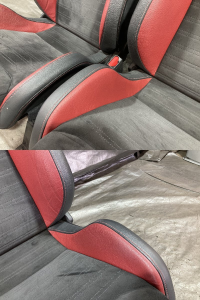 NISMO RECARO Note E12 Nissan Sitze OEM Schwarz-Rot