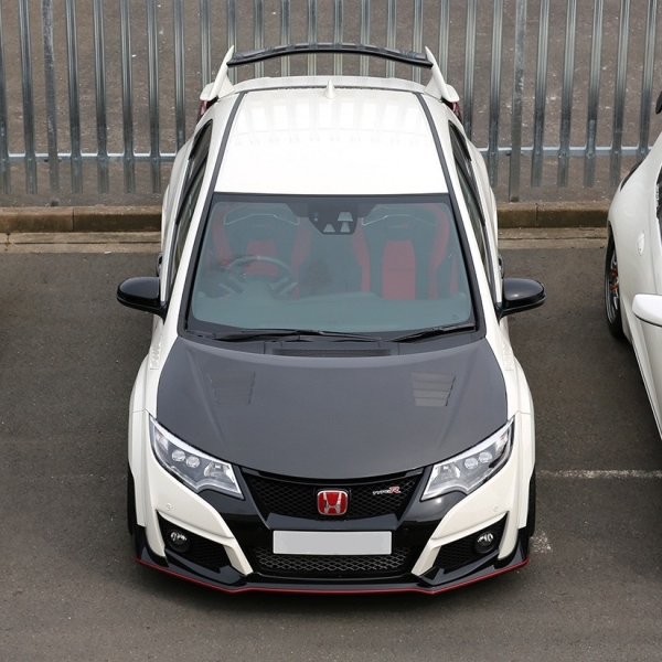 HONDA CIVIC TYPE R FK2 CARBON FIBRE VENTED BONNET