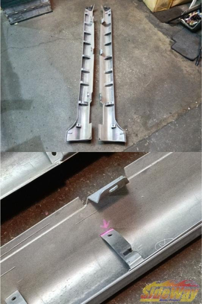 Honda Accord CL7/9 CM2 JDM Side Skirts Modulo - Silver