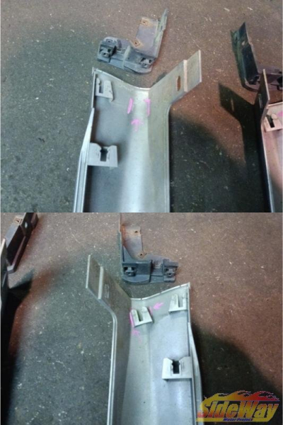 Honda Accord CL7/9 CM2 JDM Side Skirts Modulo - Silver