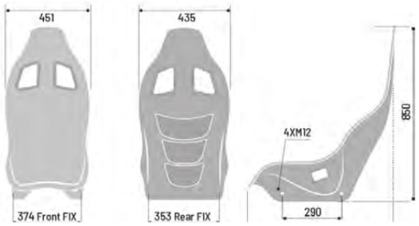 Sparco Ultra Carbon FIA Bucket Seat