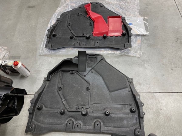 Genuine Toyota Gazoo Racing Engine Cooling Under Cover Guard Shield Toyota GR Yaris 20+
