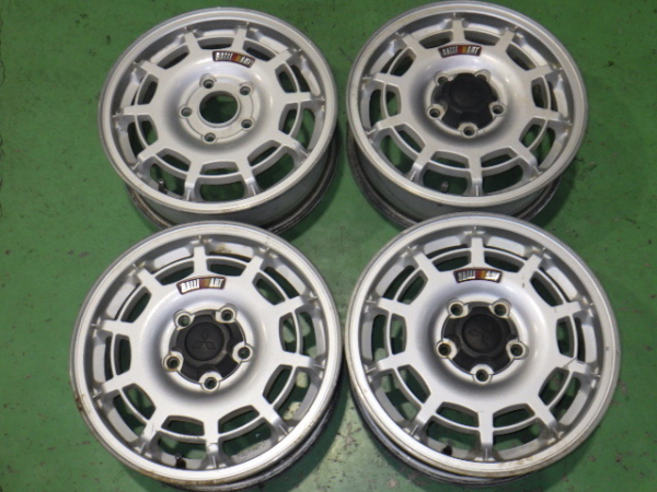 Ralliart Wheels Pajero Mini 15 inch  5J Offset +46 5x114.3 Mitsubishi